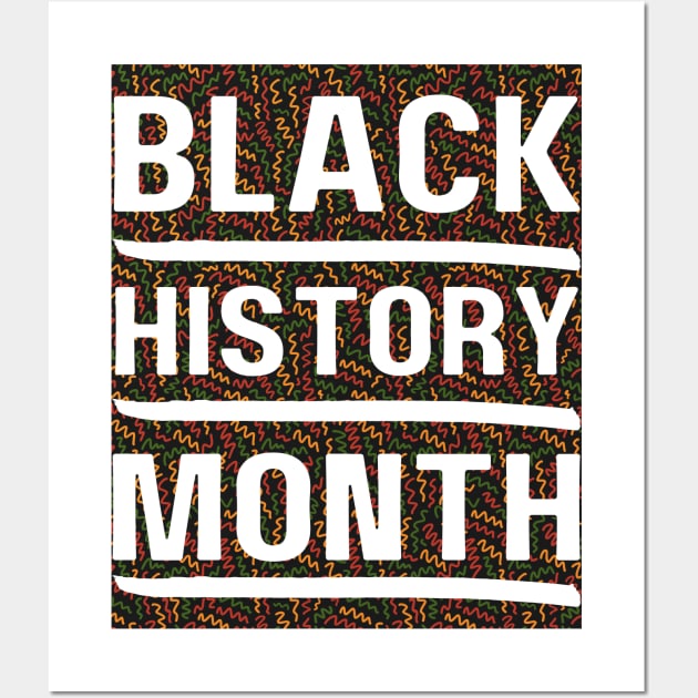 Black History Month Wall Art by jackofdreams22